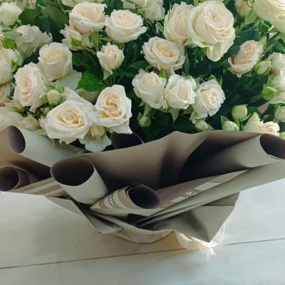 Bouquet  Baby rose peach colour foam bouquet