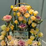 leather bord Acralic money box Leather bord with special flowers