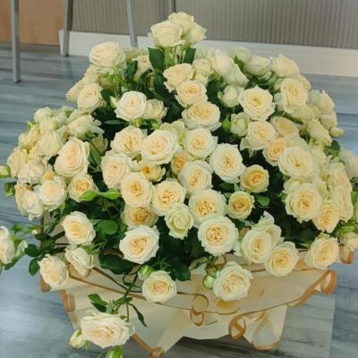 Bouquet  Foam baby rose peach foam bouquet