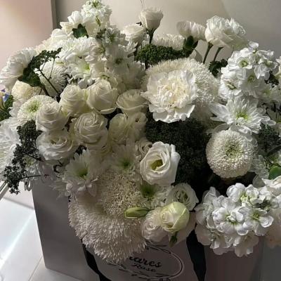 Bag special mix white flowers bag