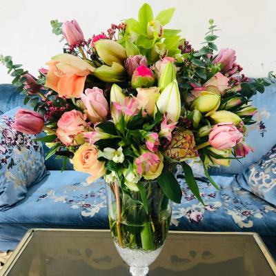 Vase mix special flower water vase