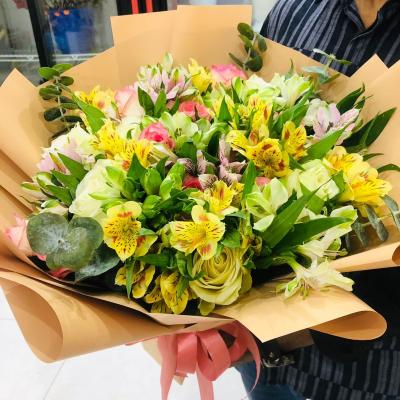 Bouquet  mix alstromeria bouquet