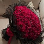 Bouquet  Red rose and mnb covers bouquet